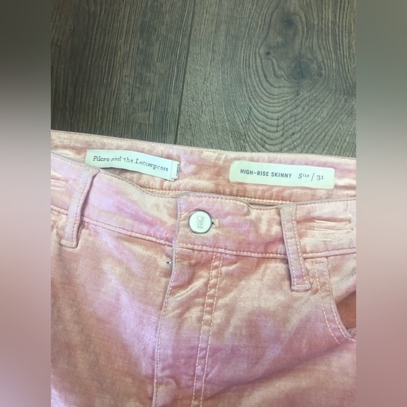 PILCRO AND THE LETTERPRESS CORDUROY VELOUR HIGH RISE PANTS - Picture 5 of 10